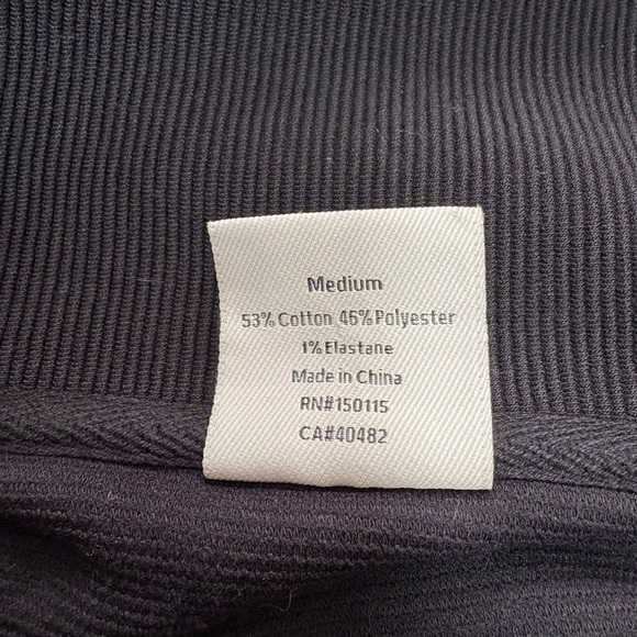 Varley Vine Ottoman Half Zip Pullover | M | Black - Picture 5 of 11